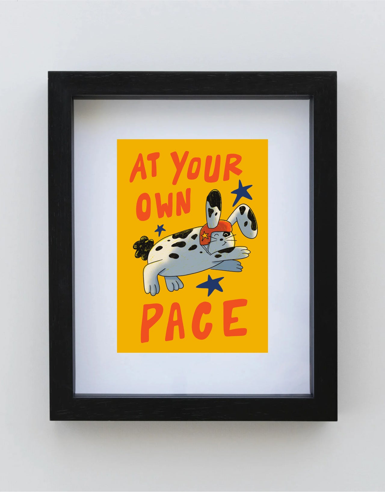 At your own pace - bunny