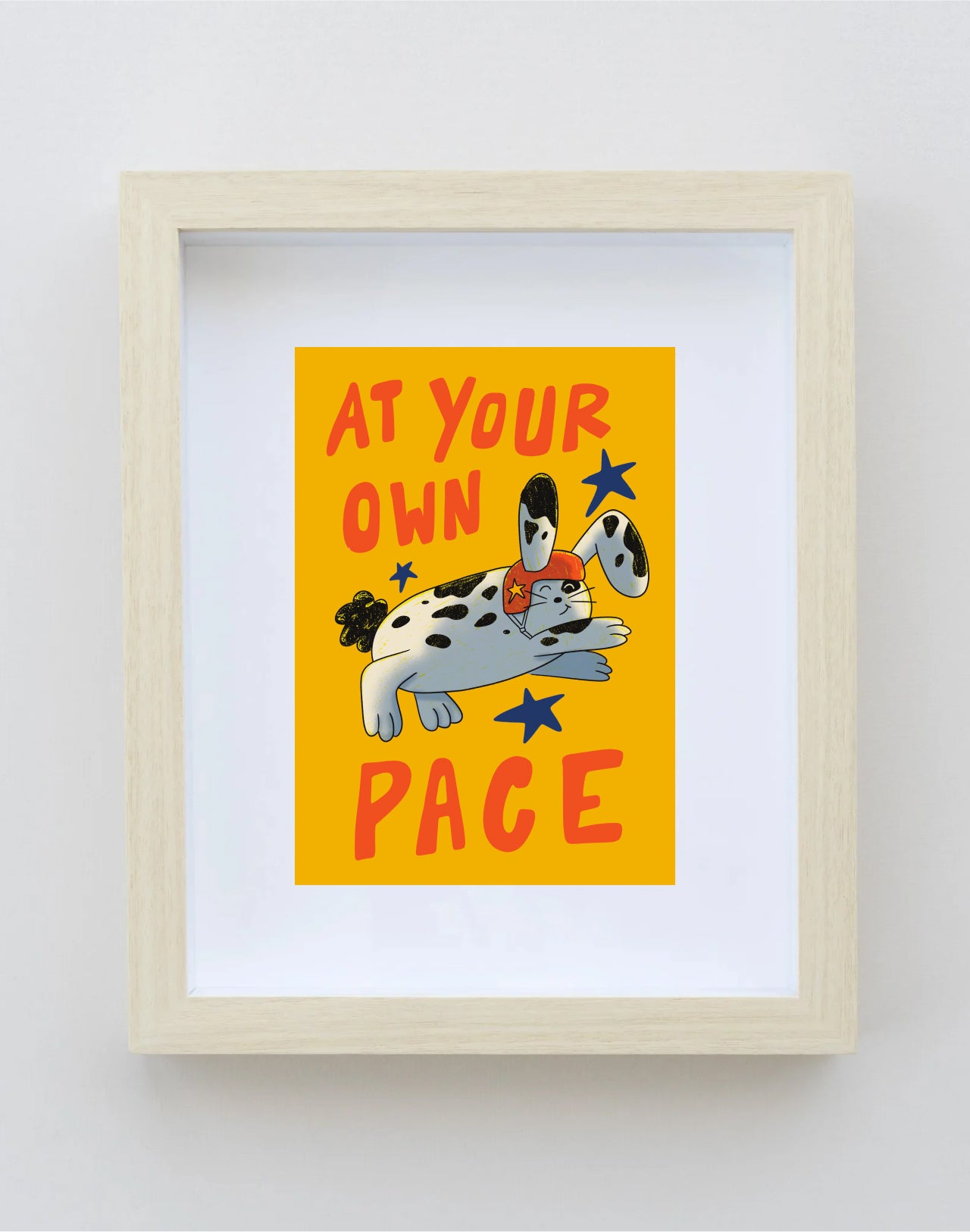 At your own pace - bunny